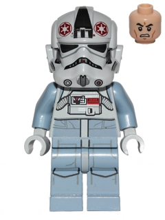 LEGO Minifigure -- AT-AT Driver (Light Flesh Head)-Star Wars -- SW0581 -- Creative Brick Builders